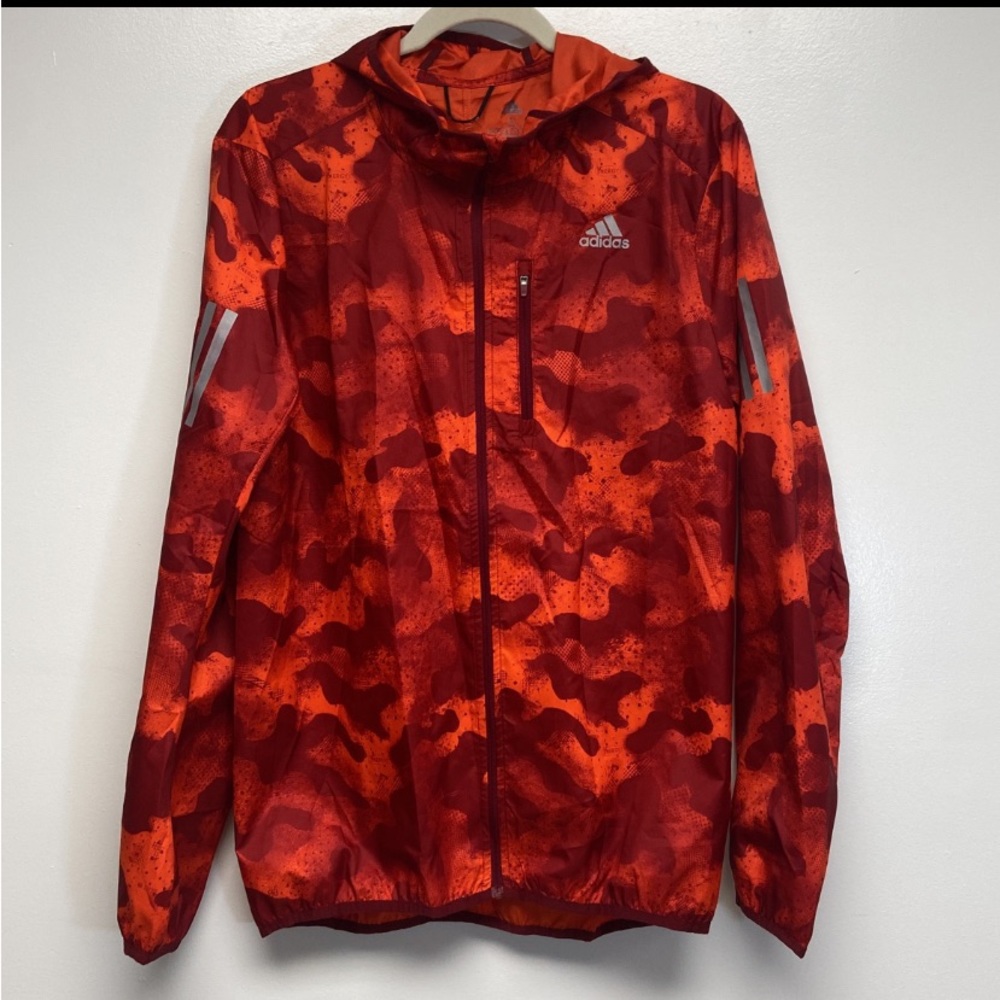 Adidas Own The Run Urban Camo Hoodie Jacket (Smal… - image 3